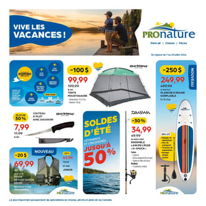 Image de la Promotion Circulaire Pronature à Matane