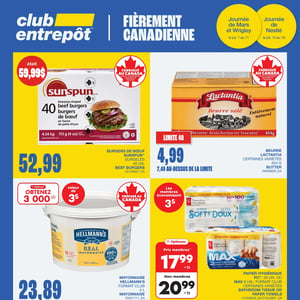Image de la Promotion Circulaire Club Entrepôt à Sept-Îles