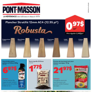 Image de la Promotion Circulaire Matériaux Pont Masson à Mirabel