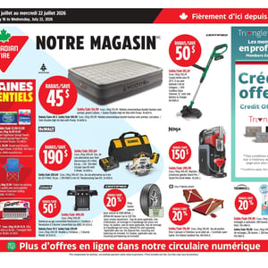 Image de la Promotion Circulaire Canadian Tire à Mont-Tremblant
