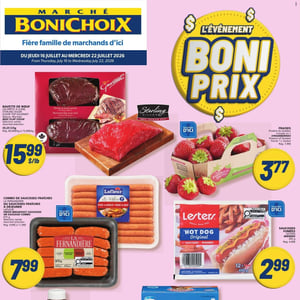 Image de la Promotion Circulaire Marché Bonichoix à Mont-Tremblant