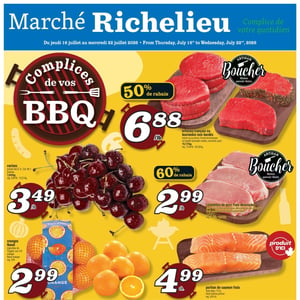 Image de la Promotion Circulaire Marché Richelieu à Saint-Isidore