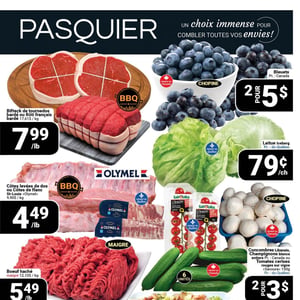 Image de la Promotion Circulaire Pasquier à Saint-Jean-sur-Richelieu
