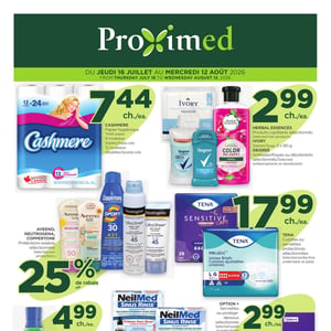 Image de la Promotion Circulaire Proxim - Proximed à Matane