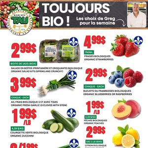 Image de la Promotion Circulaire TAU Marché d'alimentation Naturelle - Biologique à Saint-Léonard