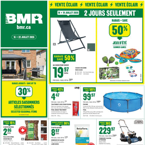 Image de la Promotion Circulaire BMR à Matane