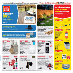 Image de la Promotion Circulaire Home Hardware à Rivière-du-Loup