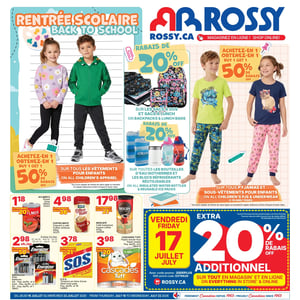 Image de la Promotion Circulaire Rossy à Forestville