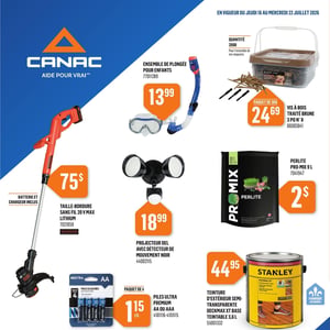Image de la Promotion Circulaire Canac à Saint-Georges