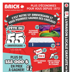 Image de la Promotion Circulaire Brick à Gatineau
