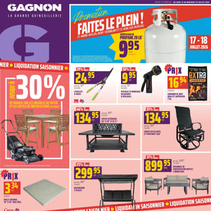 Image de la Promotion Circulaire GAGNON - La Grande Quincaillerie à Mont-Tremblant