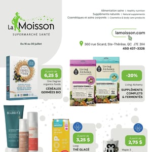 Image de la Promotion Circulaire La Moisson Supermarché Santé à Sainte-Thérèse