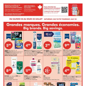 Image de la Promotion Circulaire Pharmaprix à Blainville