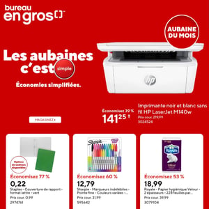 Image de la Promotion Circulaire Bureau en Gros à Gatineau