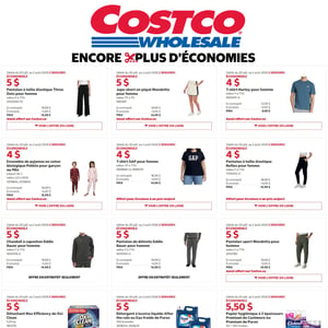 Image de la Promotion Circulaire Costco à Saint-Jérôme