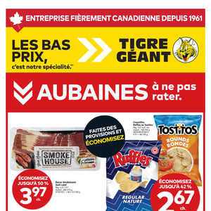 Image de la Promotion Circulaire Tigre Géant à Québec