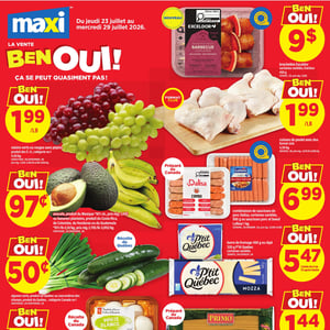 Image de la Promotion Circulaire Maxi à Québec