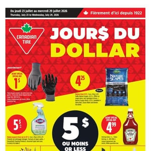 Image de la Promotion Circulaire Canadian Tire à Québec