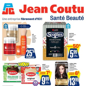 Image de la Promotion Circulaire Jean Coutu - Santé Beauté à Québec