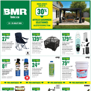 Image de la Promotion Circulaire BMR à Gaspé
