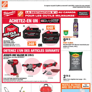 Image de la Promotion Circulaire Home Depot à Québec