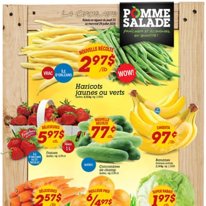 Image de la Promotion Circulaire Pomme Salade à Québec