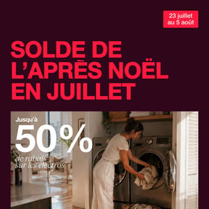 Image de la Promotion Circulaire Corbeil Électroménagers à Sherbrooke