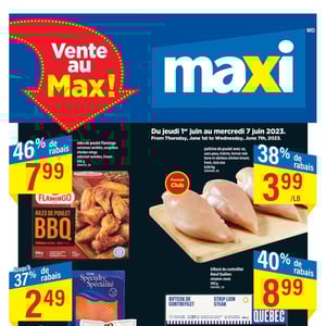 Image de la Promotion Circulaire Maxi à Trois-Rivières
