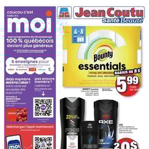 Image de la Promotion Circulaire Jean Coutu - Santé Beauté à Trois-Rivières