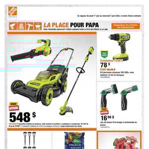 Image de la Promotion Circulaire Home Depot à Trois-Rivières