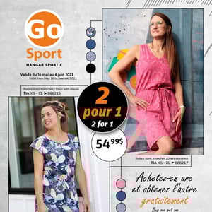 Image de la Promotion Circulaire Go Sport à Trois-Rivières