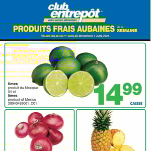 Image de la Promotion Circulaire Club Entrepôt à Trois-Rivières