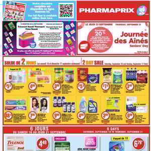 Image de la Promotion Circulaire Pharmaprix à Saint-Jérôme