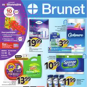 Image de la Promotion Circulaire Brunet - Pharmacie à Longueuil