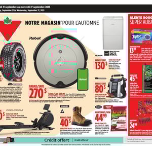 Image de la Promotion Circulaire Canadian Tire à Longueuil