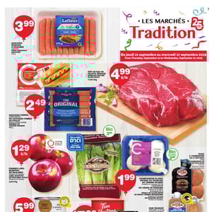 Image de la Promotion Circulaire Les Marchés Tradition à Montréal