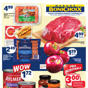 Image de la Promotion Circulaire Marché Bonichoix à Québec