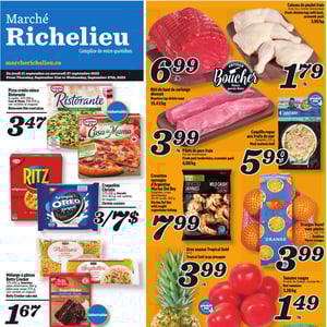 Image de la Promotion Circulaire Marché Richelieu à Longueuil