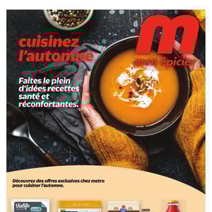 Image de la Promotion Circulaire Metro - Cahier Cuisinez l'Automne à Longueuil