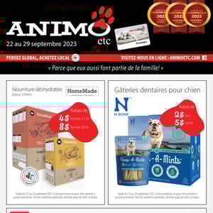 Image de la Promotion Circulaire Animo etc à Longueuil