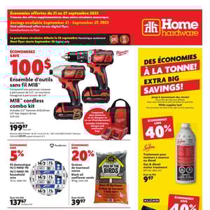 Image de la Promotion Circulaire Home Hardware à Québec