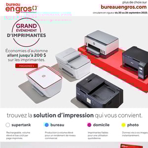 Image de la Promotion Circulaire Bureau en Gros à Montréal
