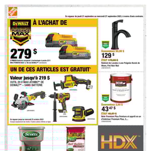 Image de la Promotion Circulaire Home Depot à Saint-Jérôme