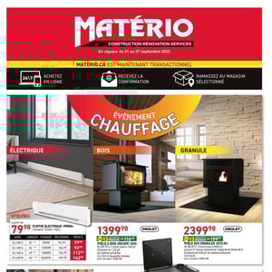 Image de la Promotion Circulaire Matério à Saint-Jérôme