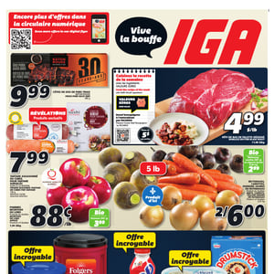 Image de la Promotion Circulaire IGA à Longueuil