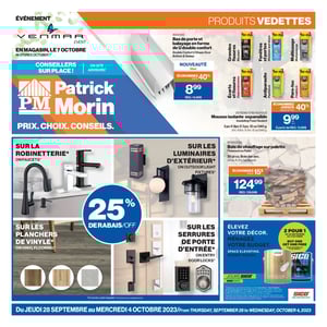 Image de la Promotion Circulaire Patrick Morin à Laval