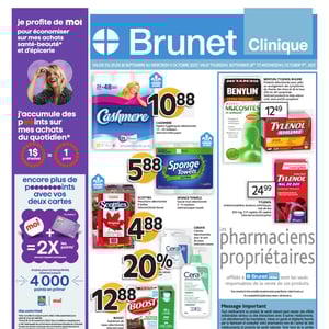 Image de la Promotion Circulaire Brunet - Clinique à Longueuil