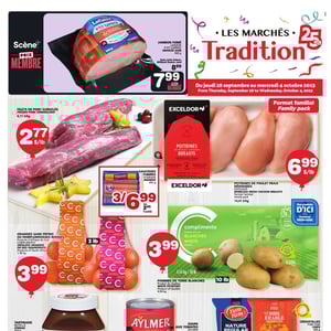 Image de la Promotion Circulaire Les Marchés Tradition à Montréal
