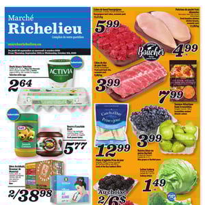 Image de la Promotion Circulaire Marché Richelieu à Longueuil