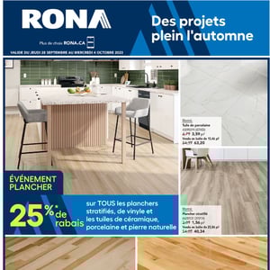 Image de la Promotion Circulaire Rona à Longueuil